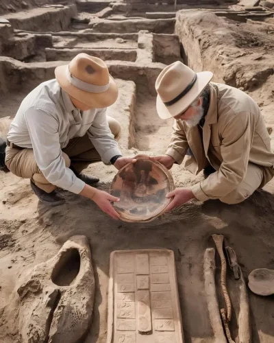sitio excavación ciencias humanidades